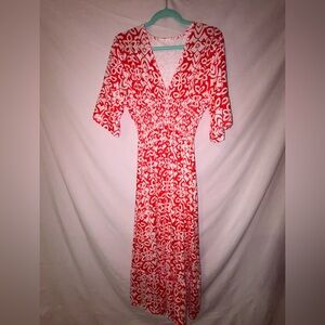 Midi Boho 3/4 Sleeve Dress